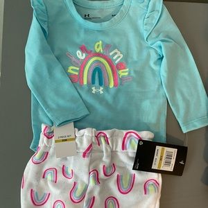 Under Armour Baby Onesie Pant Set
